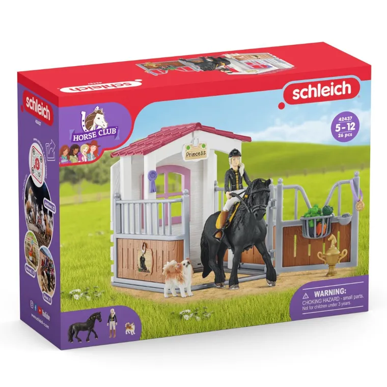 Schleich, Horse Club, Boks dla koni Tori & Princess, zestaw, 42437