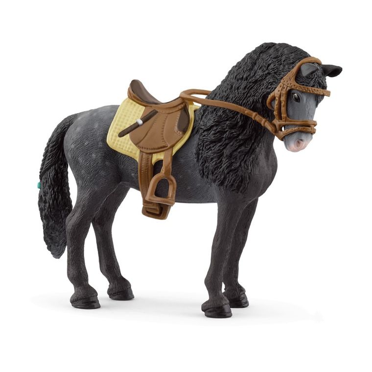 Schleich, Horse Club, Klacz rasy Pura Raza Espanola z siodłem i uzdą, figurka, 42708