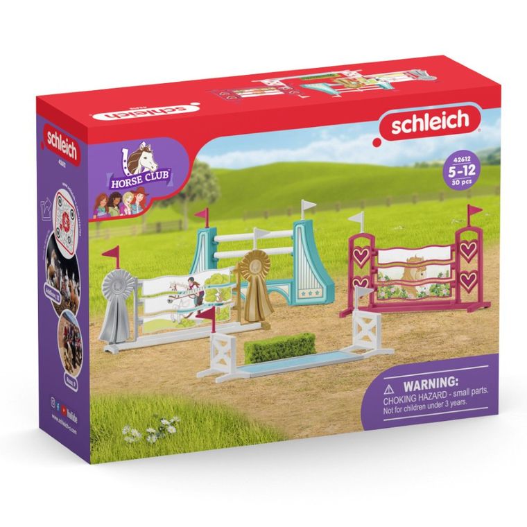 Schleich, Horse Club, Przeszkody dla koni, akcesoria, 42612