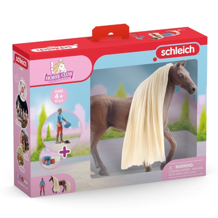 Schleich, Horse Club, Sofia's Beauties, Leo i Rocky, zestaw startowy, 42586