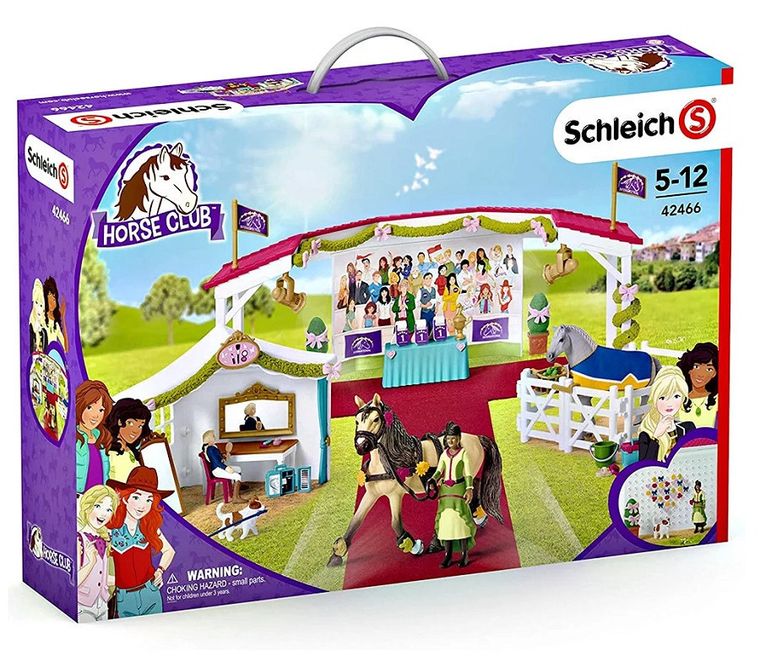 Schleich, Horse Club, Wielki pokaz koni, zestaw, 42466