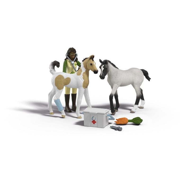 Schleich, Horse Club, Zestaw pierwszej pomocy Sarah, zestaw, 42777