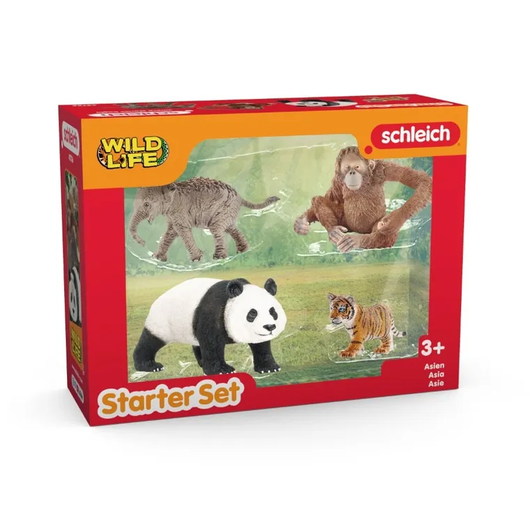 Schleich, Wild Life, Azja, zestaw startowy, 42736