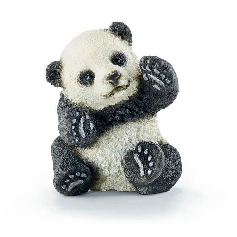 Schleich, Wild Life, Mała bawiąca sie panda, figurka, 14734