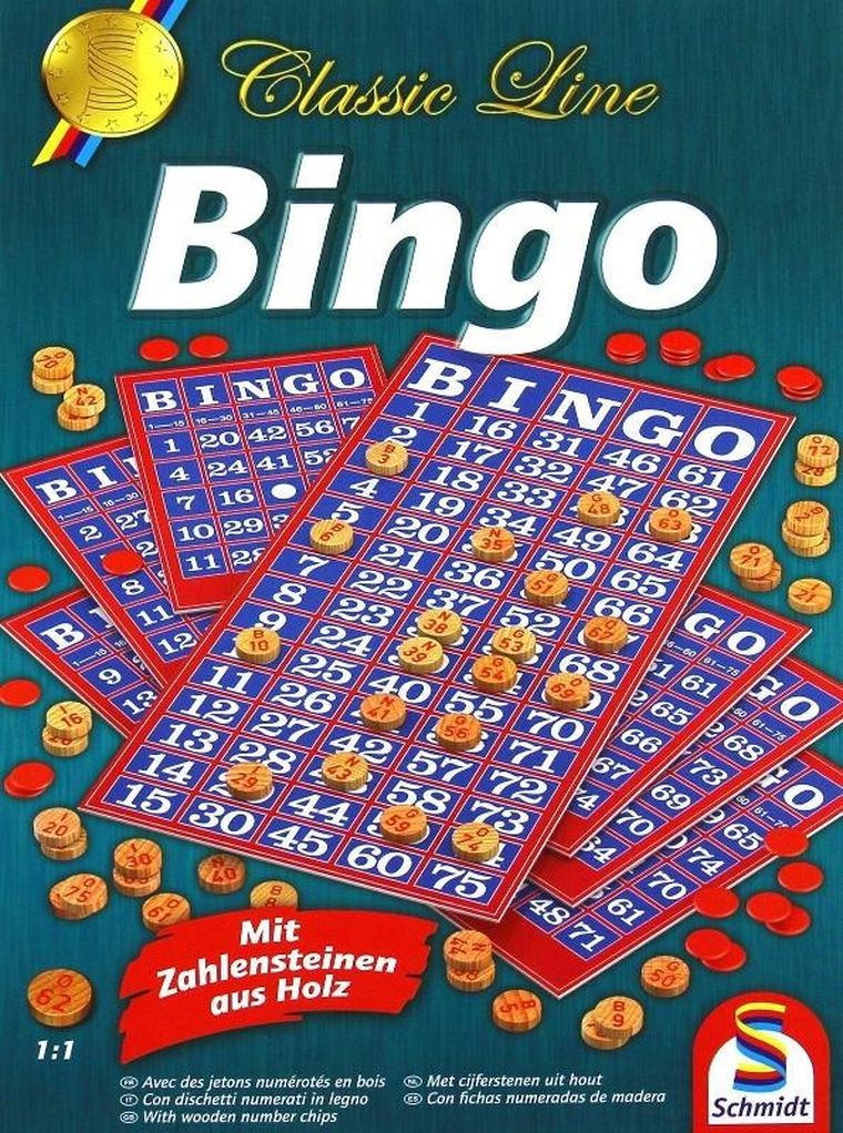 Schmidt, Bingo linia klasyczna, gra losowa