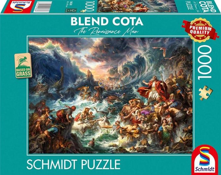 Schmidt, Blend Cota, Przejście przez Morze, puzzle, 1000 elementów