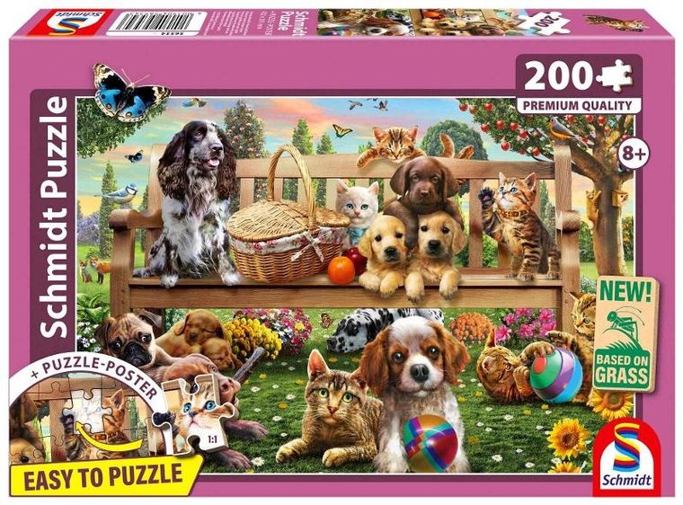 Schmidt, Czas na piknik, puzzle, 200 elementów