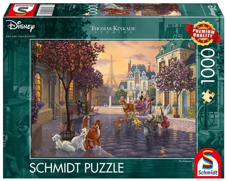 Schmidt, Disney, Arystokraci, puzzle, 1000 elementów