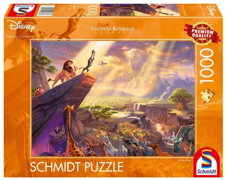 Schmidt, Disney, Król Lew, puzzle, 1000 elementów