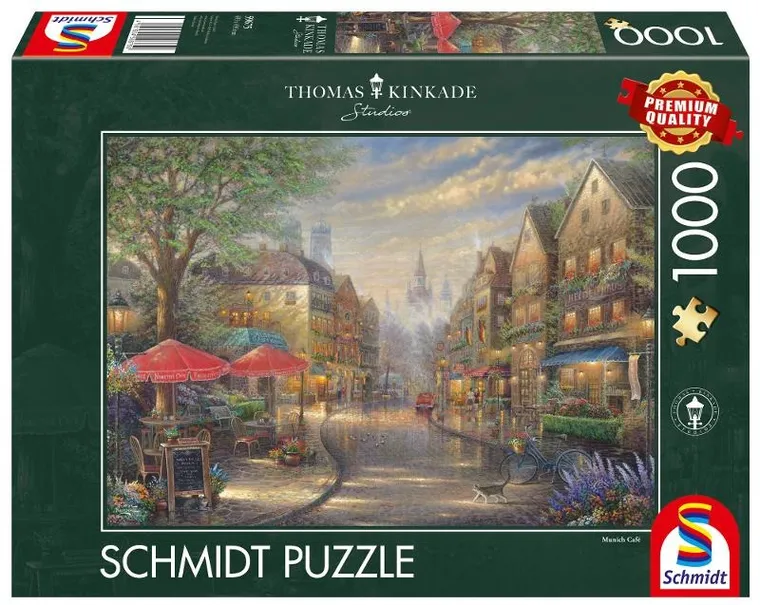 Schmidt, Kawiarenka w Monachium, puzzle, 1000 elementów