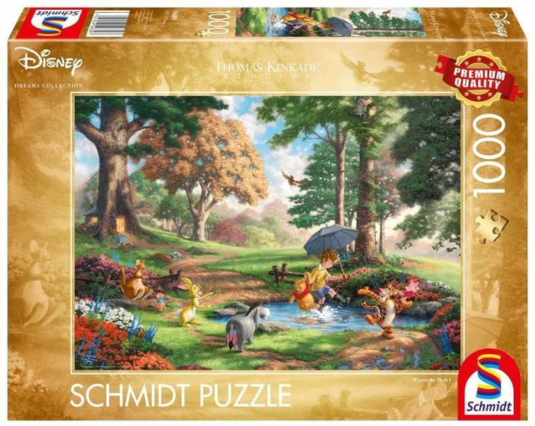 Schmidt, Kubuś Puchatek, puzzle, 1000 elementów