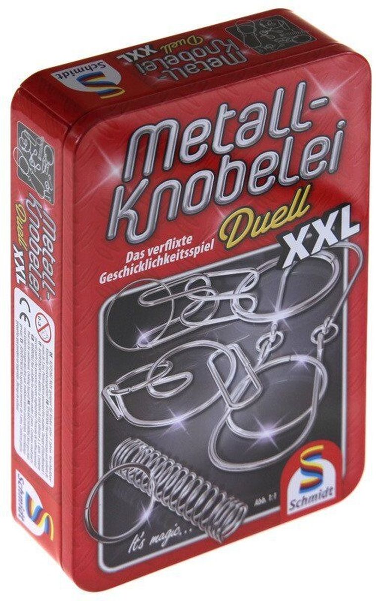 Schmidt, Łamigłówki druciane XXL w metalowej puszce