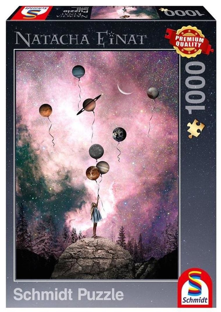 Schmidt, Natacha Einat, Tęsknota za planetą, puzzle, 1000 elementów