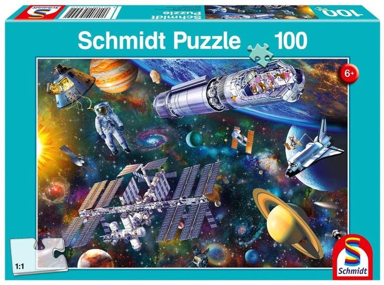 Schmidt, Przestrzeń kosmiczna, puzzle, 100 elementów
