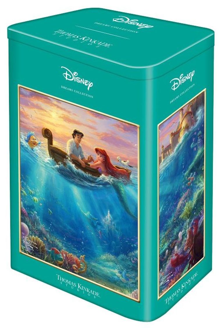 Schmidt Spiele, Mała Syrenka T. Kinkade, puzzle, puszka, 500 elementów