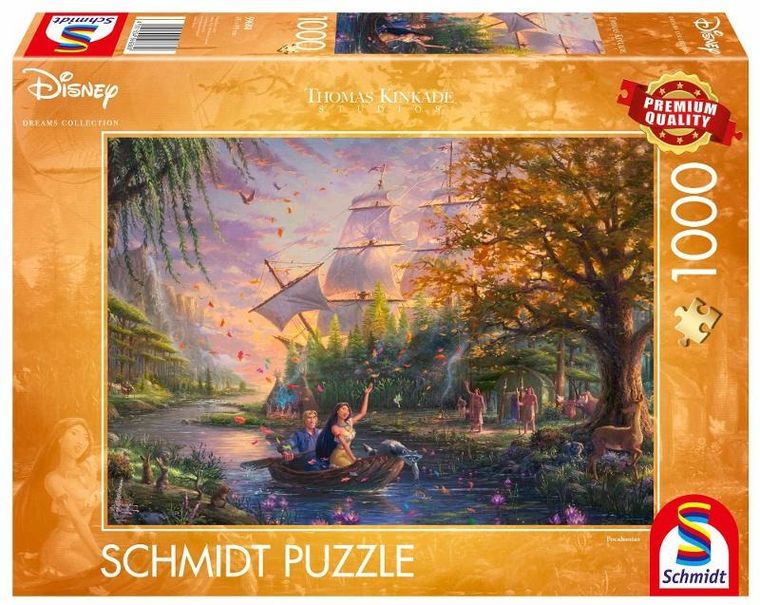 Schmidt Spiele, Pocahontas, puzzle, 1000 elementów