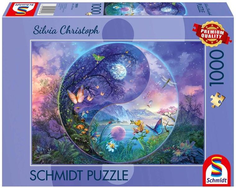 Schmidt Spiele, Silvia Christoph, Fantastyczny Świat Owadów, puzzle, 1000 elementów