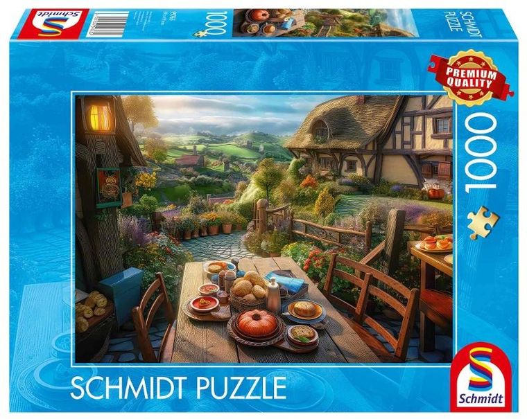 Schmidt Spiele, Śniadanie na świeżym powietrzu, puzzle, 1000 elementów