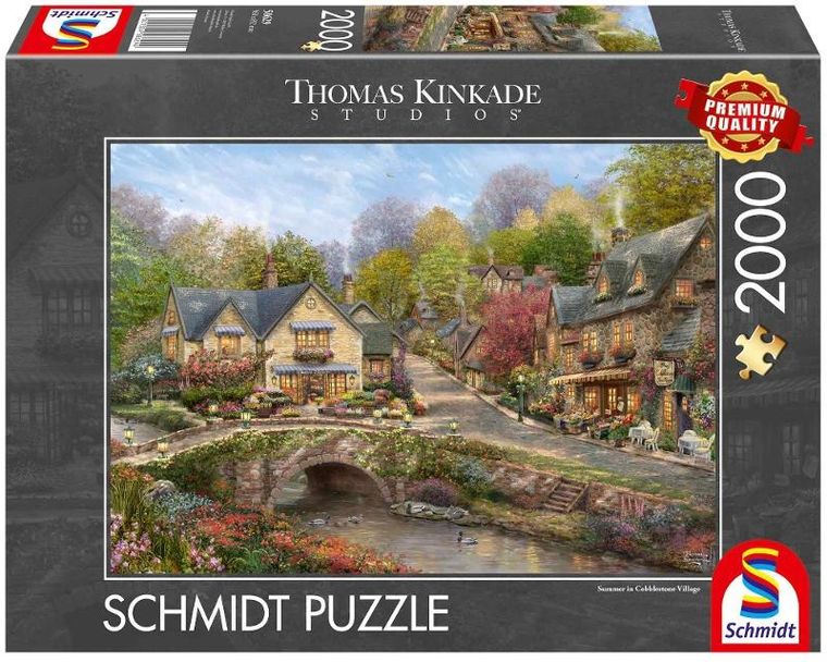 Schmidt Spiele, T.Kinkade, Lato, puzzle, 2000 elementów