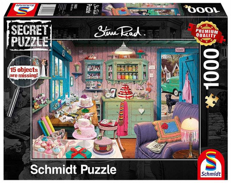 Schmidt, Steve Read, Pokój babci, puzzle, 1000 elementów