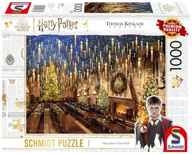 Schmidt, Thomas Kinkade, Harry Potter, Wielka, puzzle, 1000 elementów