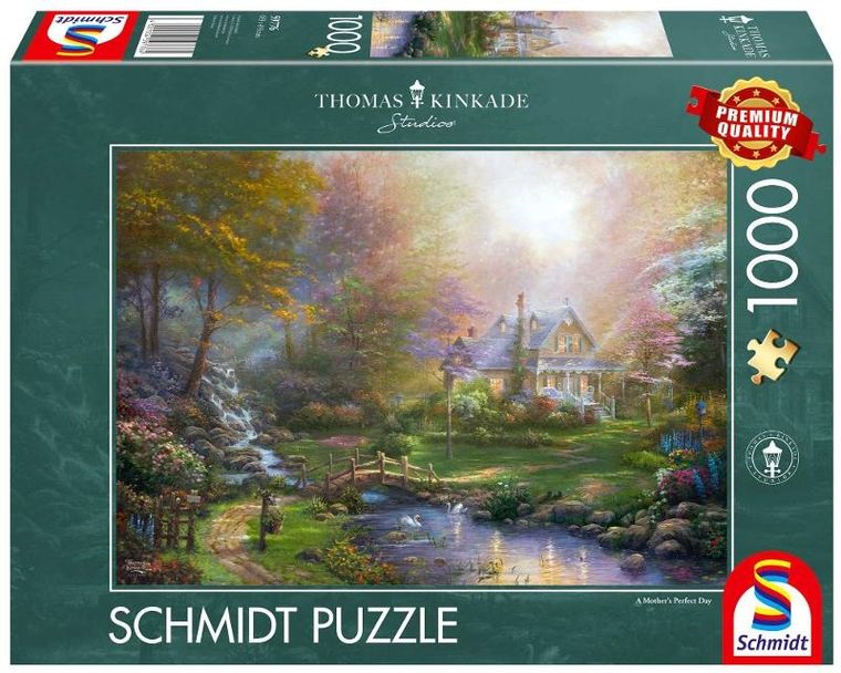 Schmidt, Thomas Kinkade, Idealny dzień, puzzle, 1000 elementów