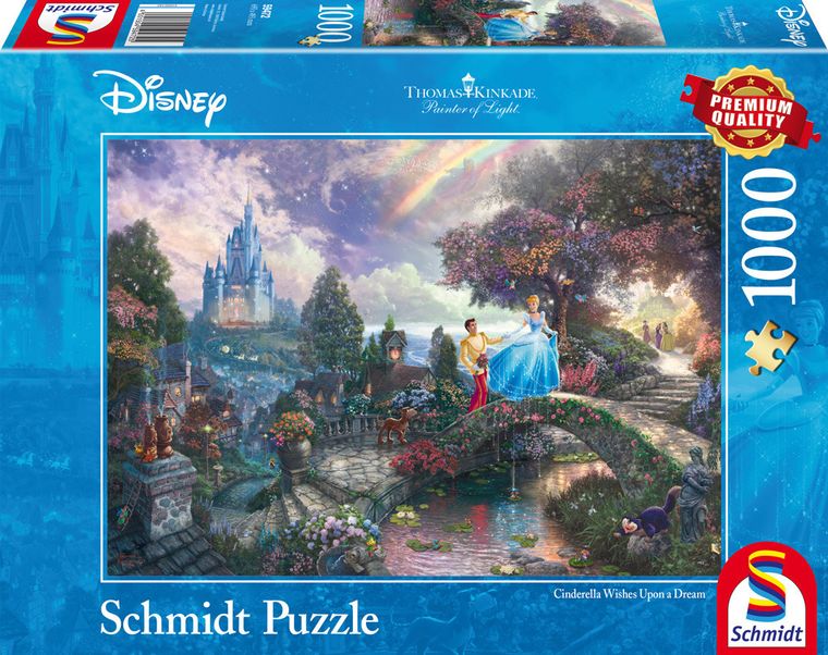 Schmidt, Thomas Kinkade: Kopciuszek, puzzle, 1000 elementów