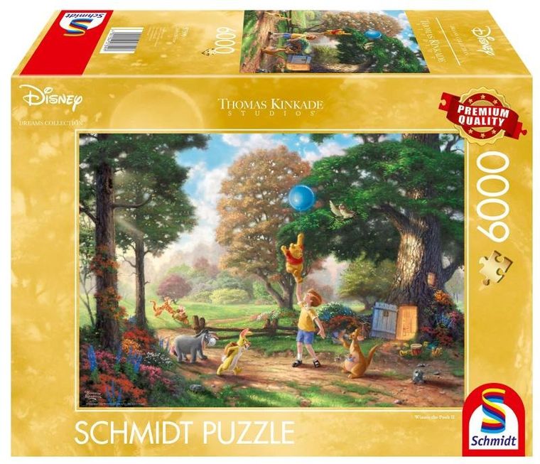 Schmidt, Thomas Kinkade, Kubuś Puchatek, puzzle, 6000 elementów