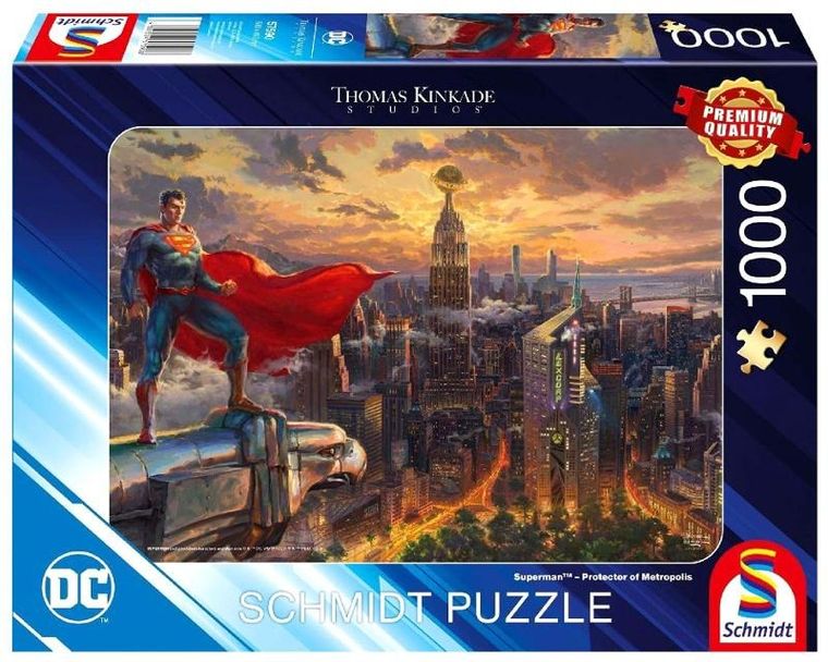 Schmidt, Thomas Kinkade, Superman, puzzle, 1000 elementów