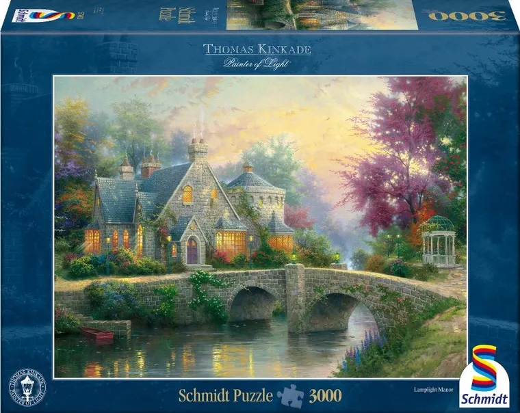 Schmidt, Thomas Kinkade: Wieczorną porą, puzzle, 3000 elementów