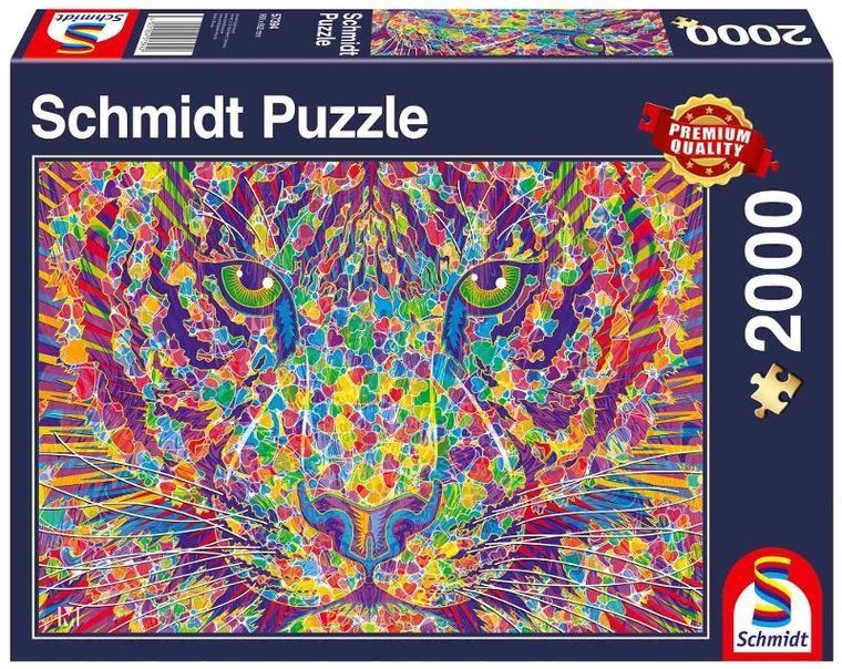 Schmidt, Tygrys, puzzle, 2000 elementów