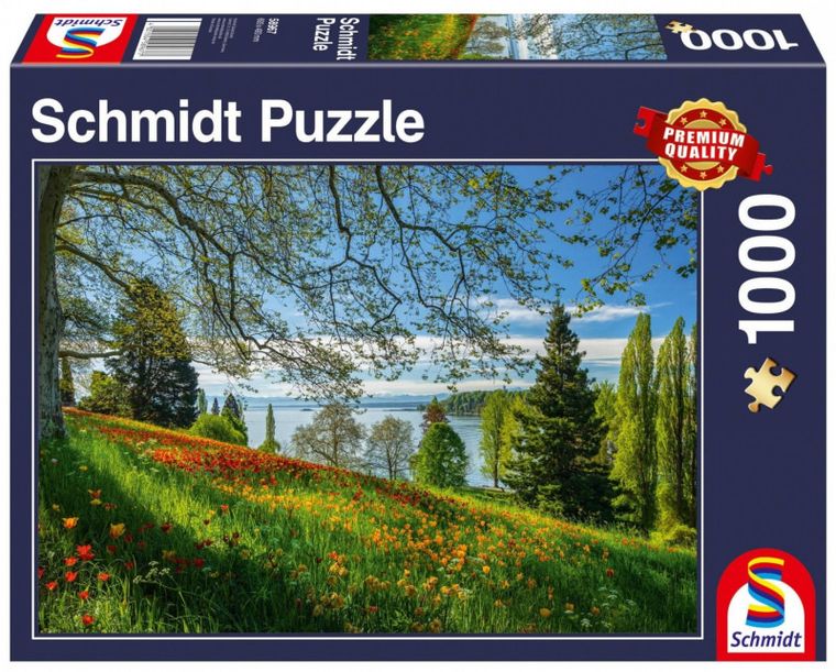 Schmidt, Wyspa kwitnących tulipanów, puzzle, 1000 elementów