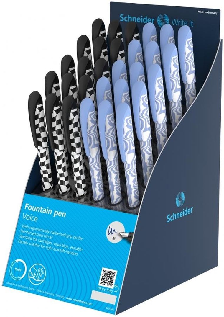 Schneider, Voice, pióro wieczne, Black, M