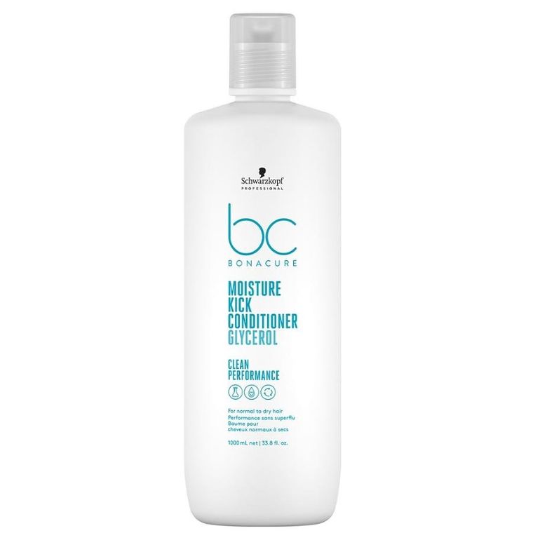 Schwarzkopf Professional, BC Bonacure, Moisture Kick Conditioner, nawilżająca odżywka do włosów normalnych i suchych, 1000 ml