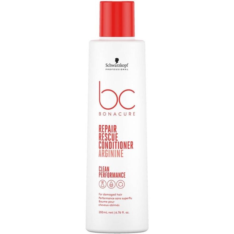 Schwarzkopf Professional, BC Bonacure Repair Rescue Conditioner, intensywna kremowa odżywka do włosów zniszczonych, 200 ml