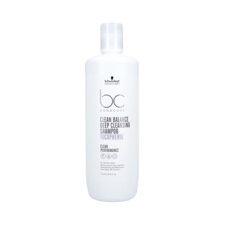 Schwarzkopf Professional, BC Clean Balance Deep Clean, szampon oczyszczający do włosów, 1000 ml