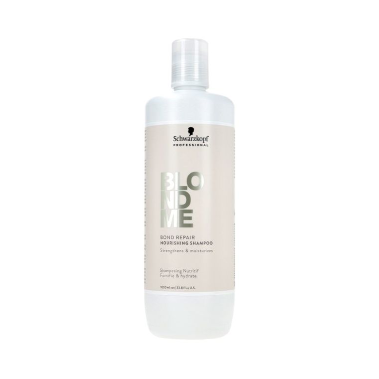 Schwarzkopf Professional, Blond Me Bond Repair Nourishing, łagodny szampon do włosów suchych, 1000 ml