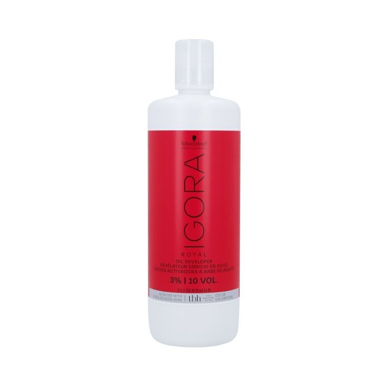 Schwarzkopf Professional, Igora Oil Developer, utleniacz 3%, 1000 ml