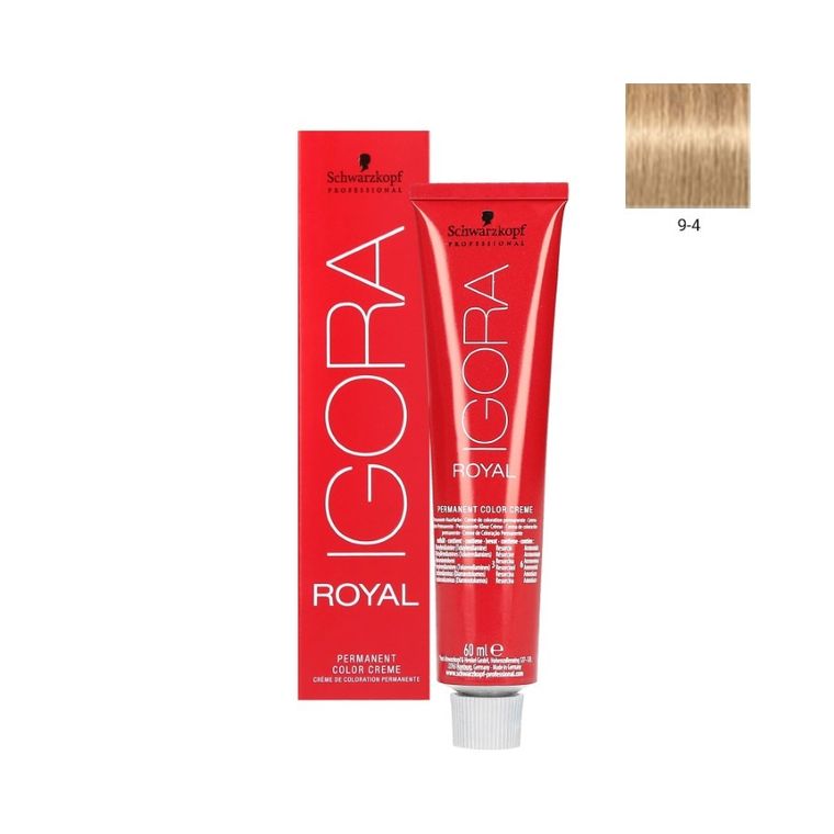 Schwarzkopf Professional, Igora Royal, farba do włosów, nr 9-4, 60 ml