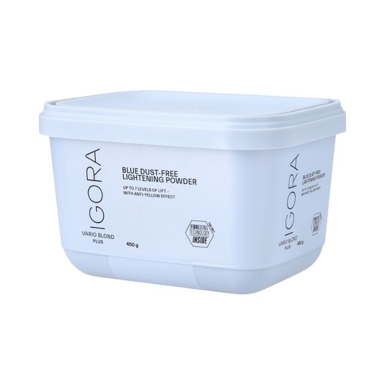 Schwarzkopf Professional, Igora Vario Blond Plus Fibrebond, rozjaśniacz do włosów, 450g