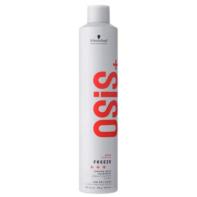 Schwarzkopf Professional, Osis+ Freeze, mocno utrwalający lakier do włosów, 500 ml
