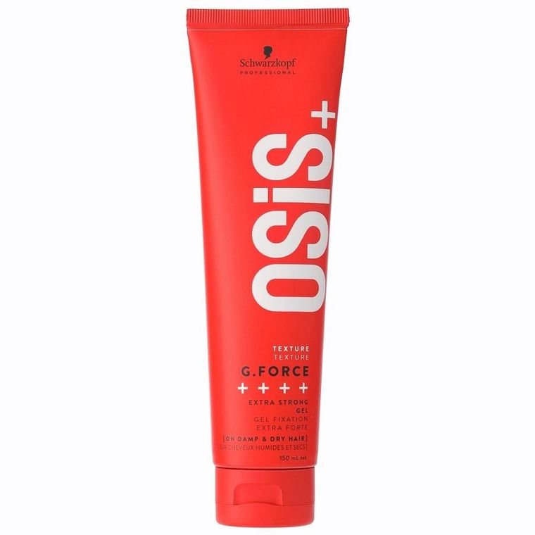 Schwarzkopf Professional, Osis+ G.Force, bardzo mocno utrwalający żel do włosów, 150 ml