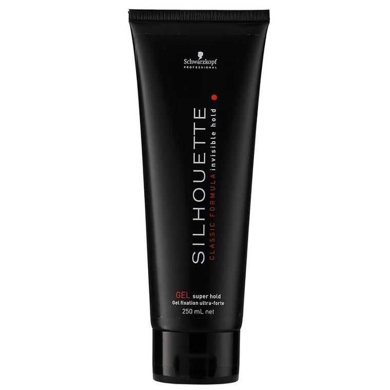 Schwarzkopf Professional, Silhouette Super Hold Gel, bardzo mocny żel do włosów, 250 ml