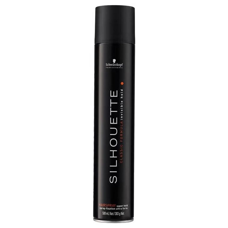 Schwarzkopf Professional, Silhouette Super Hold Hairspray, mocno utrwalający lakier do włosów, 500 ml