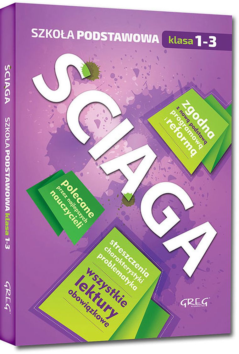 Ściąga. Szkoła podstawowa. Klasy 1-3 (zgodna z nową podstawą programową (od 2017/2018))