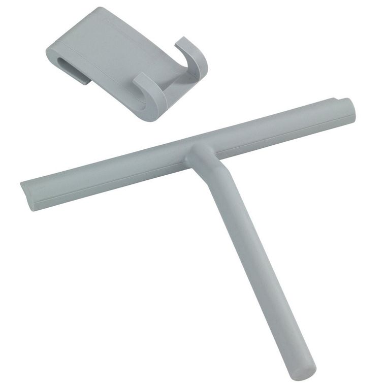 Ściągaczka wody, Mola, do szyb i kabin, szary