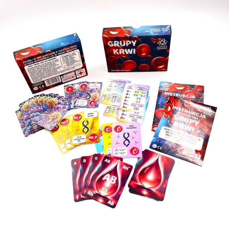 Science Boards, Grupy Krwi, gra edukacyjna