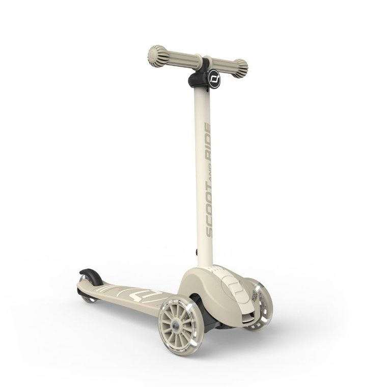 Scoot & Ride, Highwaykick 3S, hulajnoga z systemem sterowania 2w1, Ash