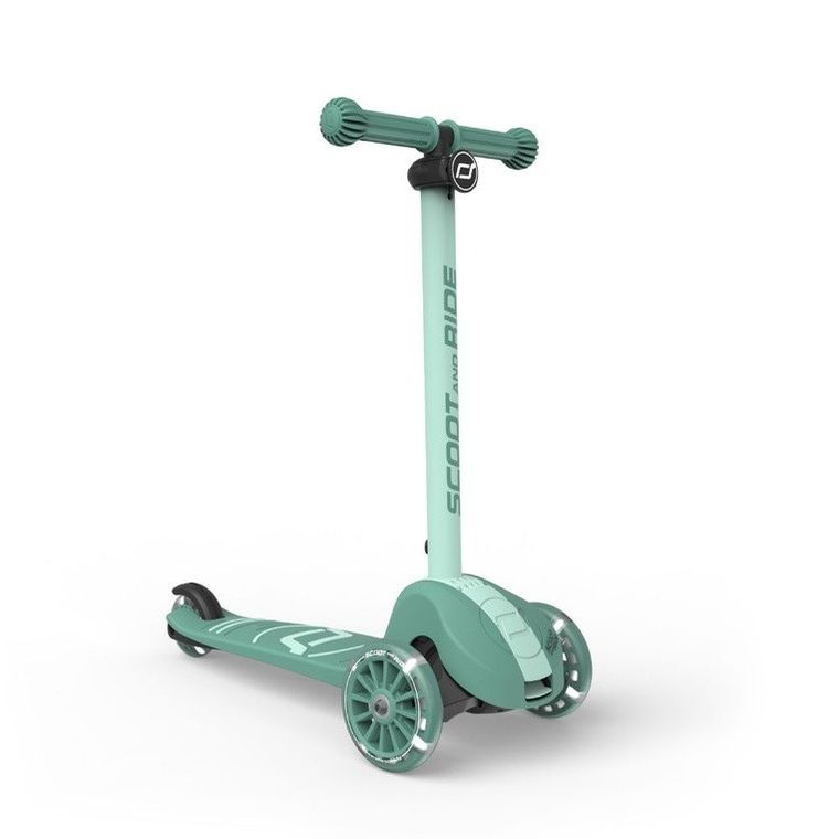 Scoot & Ride, Highwaykick 3S, hulajnoga z systemem sterowania 2w1, Forest