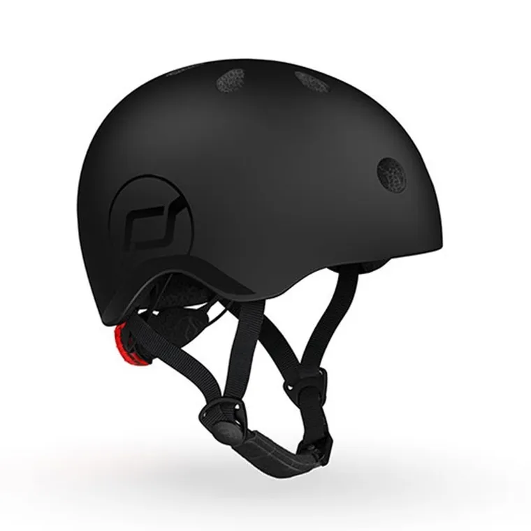 Scoot & Ride, kask dla dzieci, rozmiar S-M, black
